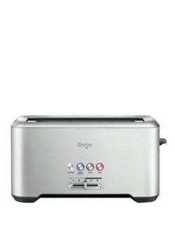 Sage By Heston Blumenthal Bta730Uk The Bit More 4-Slice Toaster